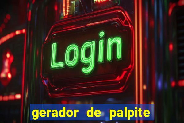 gerador de palpite do jogo do bicho